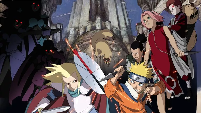 Poster Naruto 2: Las ruinas ilusorias en lo profundo de la tierra